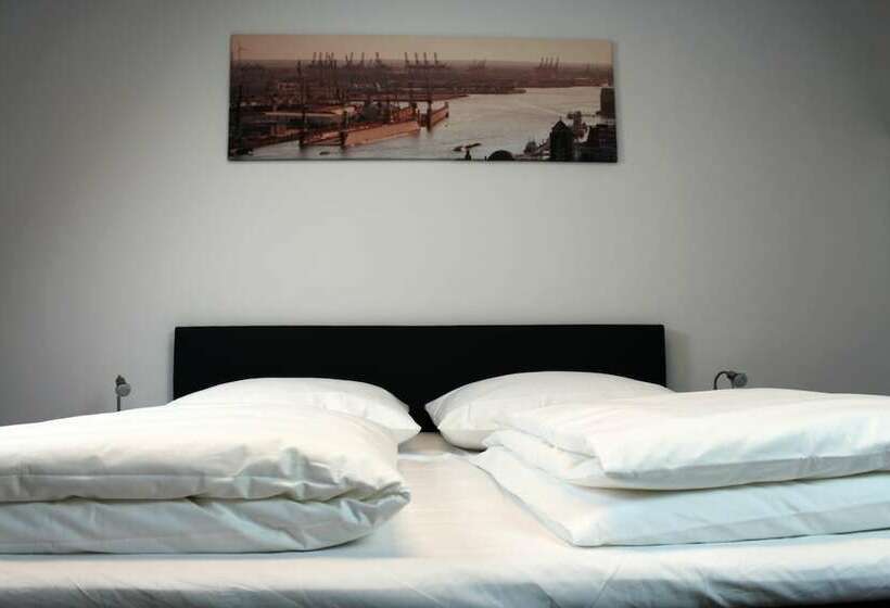 ２ベッドルームのコンフォートアパートメント, Rooftop Apartment Norderstedt