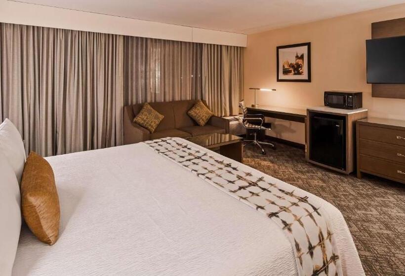 身障者適用キングサイズベッドルーム, Best Western Premier Kansas City Sports Complex