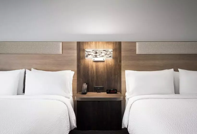２ダブルベッドのスタンダードルーム, Holiday Inn Express Indianapolis Airport, An Ihg
