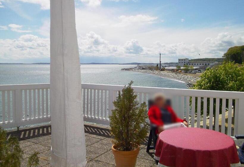 Номер Deluxe Вид на Море, Fährblick   Pension Direkt Am Wasser