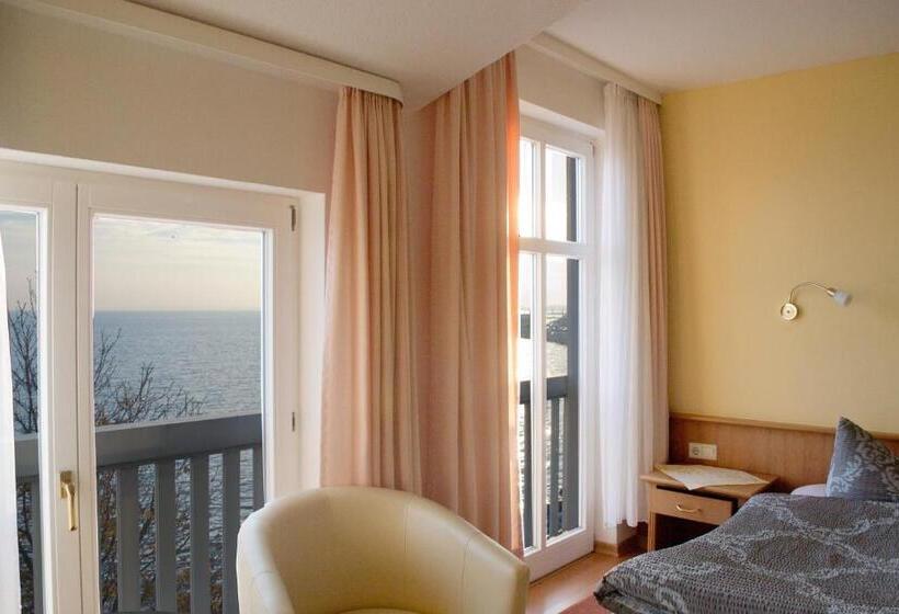 غرفة قياسية مطلّة علي البحر, Fährblick Pension Direkt Am Wasser