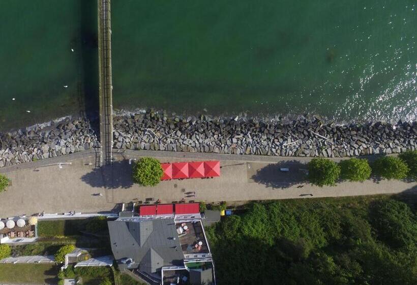 غرفة قياسية مطلّة علي البحر, Fährblick Pension Direkt Am Wasser