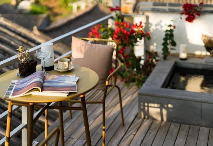 غرفة ديلوكس مزودة بشرفة, Xinyue Suying Holiday