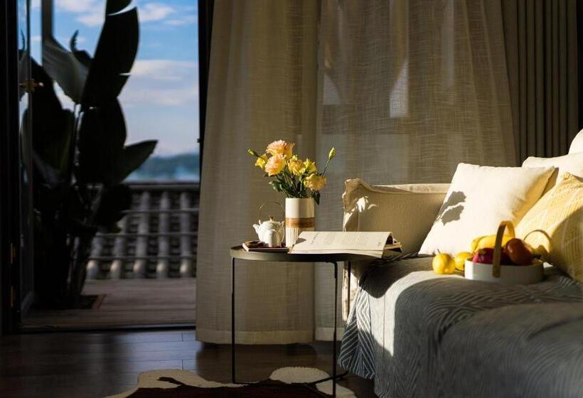 غرفة ديلوكس مزودة بشرفة, Xinyue Suying Holiday