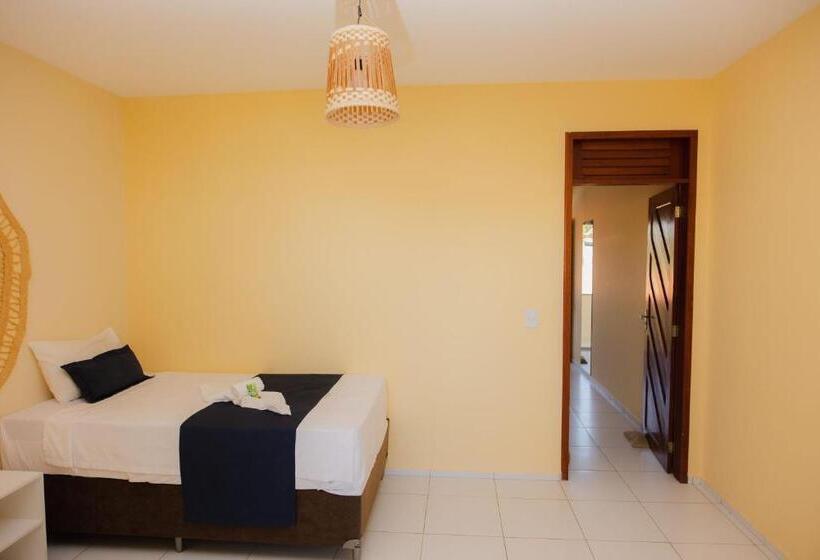 带1个卧室的带海景的公寓, Pousada Sandbeach