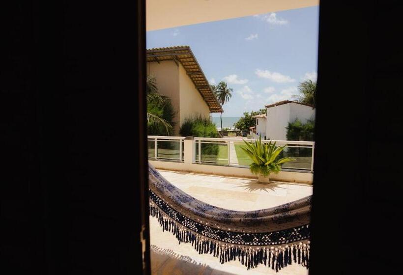 带1个卧室的带海景的公寓, Pousada Sandbeach