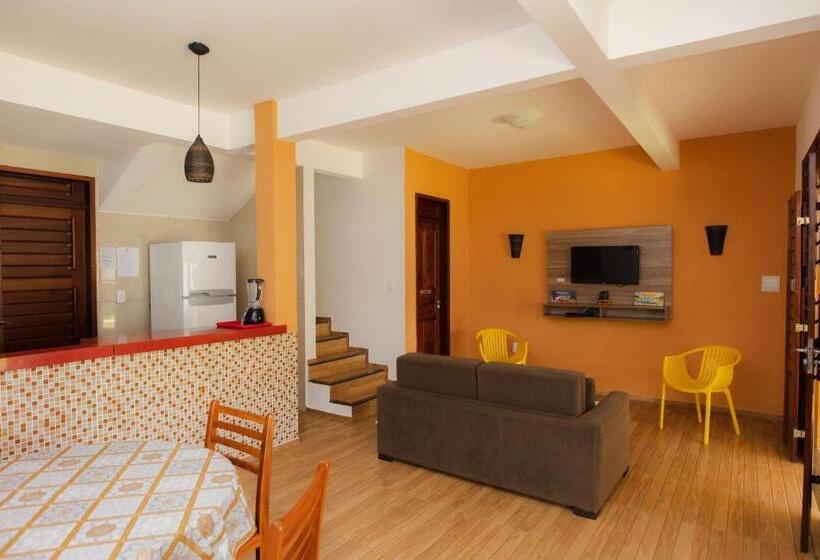 Апартаменты Дюплекс 1 Спальня, Pousada Sandbeach