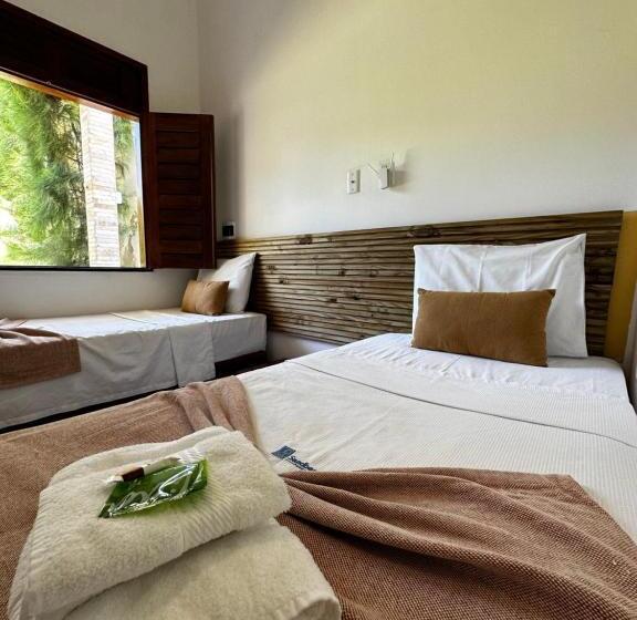 带1个卧室的带阳台的公寓, Pousada Sandbeach