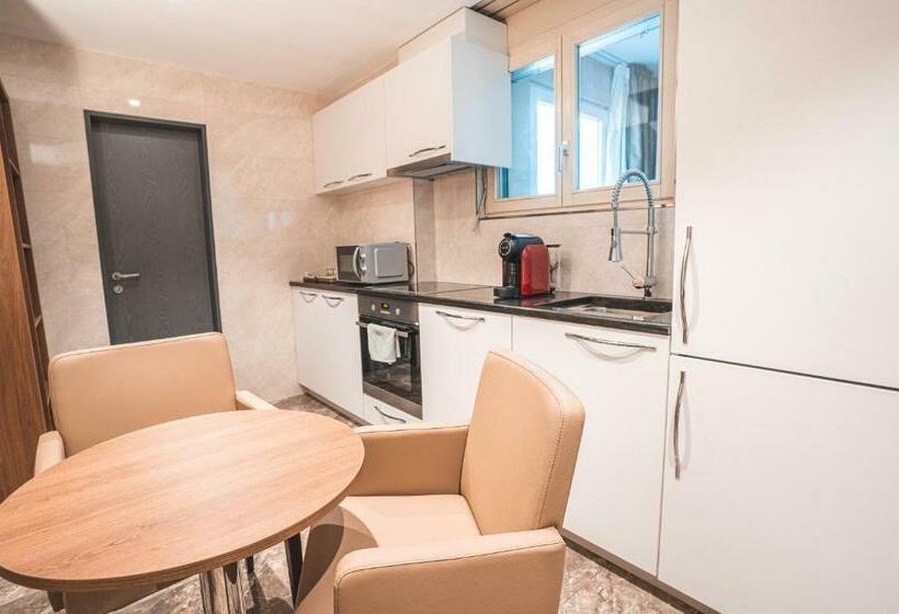 침실 1개 테라스 아파트, My Home Hotel Free Parking