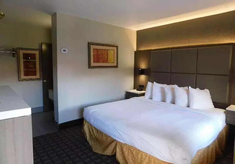 キングサイズベッドのスタンダードルーム, Days Inn & Suites By Wyndham Downtown Gatlinburg Parkway