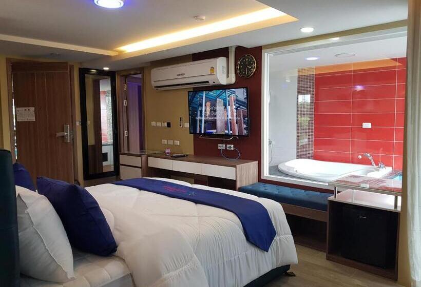 スイート(家族用), Bluetel Re Sidence Bangkok Impact 1 Time Drop Off Service To Impact