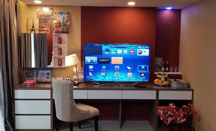 デラックスルーム, Bluetel Re Sidence Bangkok Impact 1 Time Drop Off Service To Impact