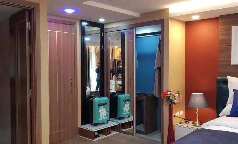 デラックスルーム, Bluetel Re Sidence Bangkok Impact   1 Time Drop Off Service To Impact