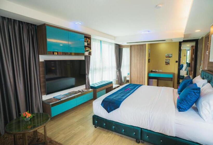 ハイドロマッサージバス付きスイート, Bluetel Re Sidence Bangkok Impact 1 Time Drop Off Service To Impact