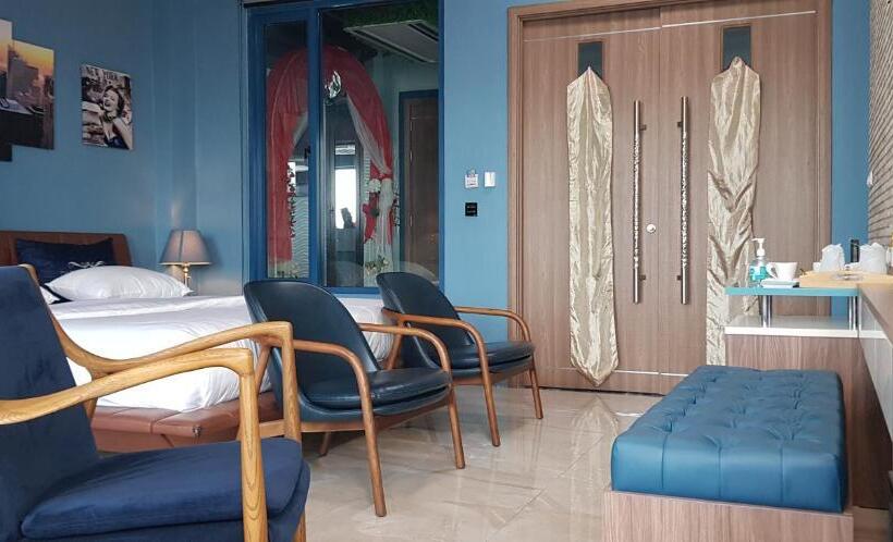 応接間付きスタンダードルーム, Bluetel Re Sidence Bangkok Impact 1 Time Drop Off Service To Impact