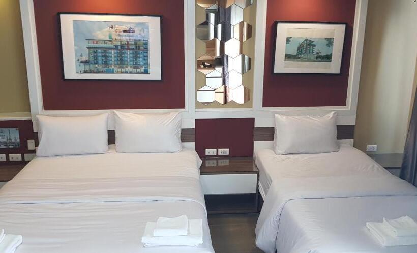 デラックストリプルルーム, Bluetel Re Sidence Bangkok Impact 1 Time Drop Off Service To Impact