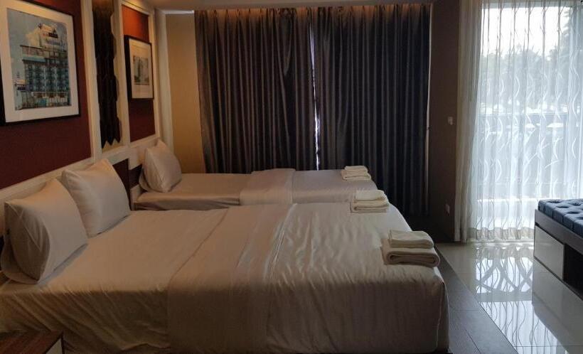 デラックストリプルルーム, Bluetel Re Sidence Bangkok Impact 1 Time Drop Off Service To Impact