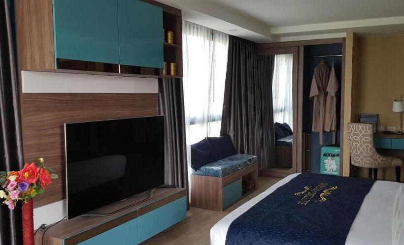 ハイドロマッサージバス付きスイート, Bluetel Re Sidence Bangkok Impact 1 Time Drop Off Service To Impact