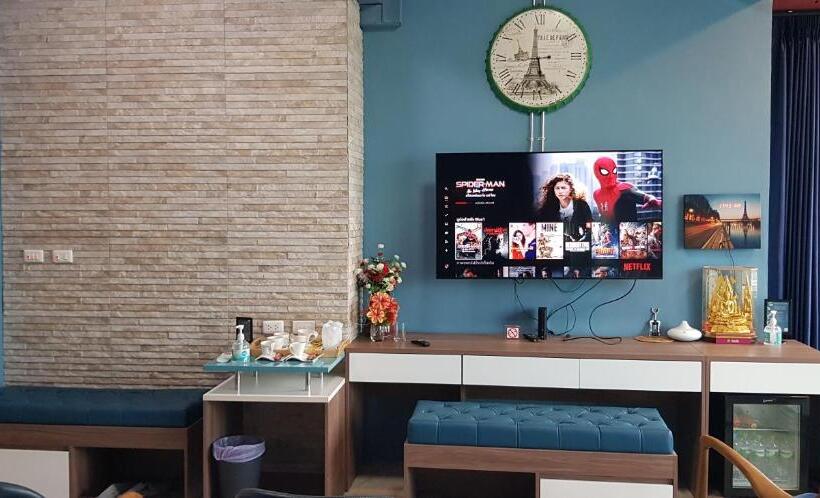 応接間付きスタンダードルーム, Bluetel Re Sidence Bangkok Impact 1 Time Drop Off Service To Impact