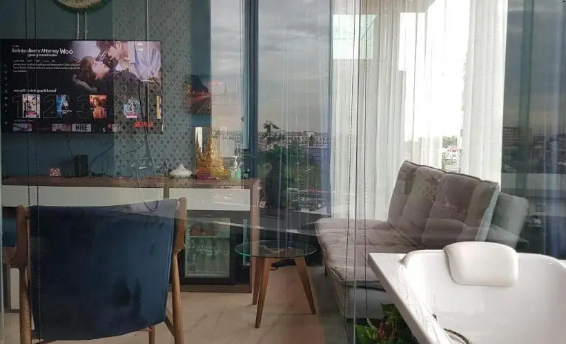 応接間付きスタンダードルーム, Bluetel Re Sidence Bangkok Impact   1 Time Drop Off Service To Impact