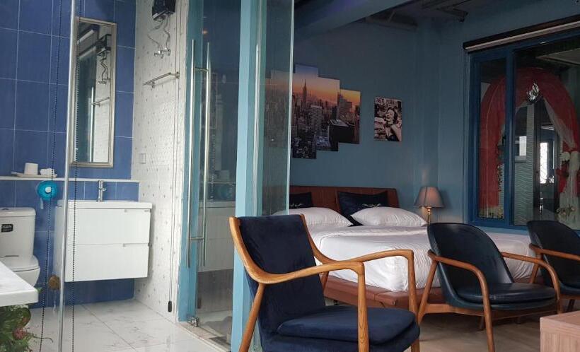 応接間付きスタンダードルーム, Bluetel Re Sidence Bangkok Impact 1 Time Drop Off Service To Impact