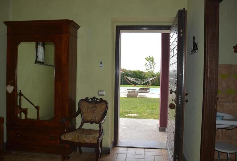 Engelliler için Büyük Çift Kişilik Yataklı Standart Oda, Agriturismo Re Tarquinio