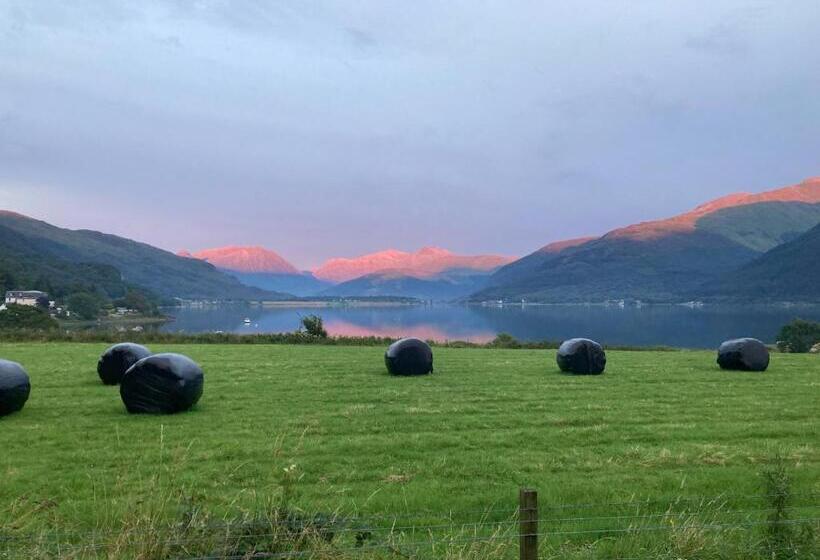 غرفة ديلوكس مطلّة علي البحر, Highland Croft B&b