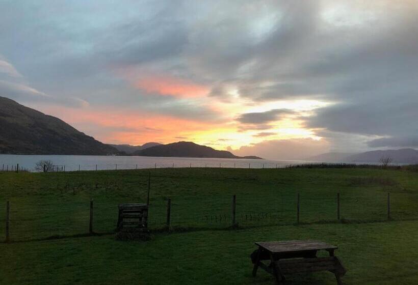 غرفة ديلوكس مطلّة علي البحر, Highland Croft B&b