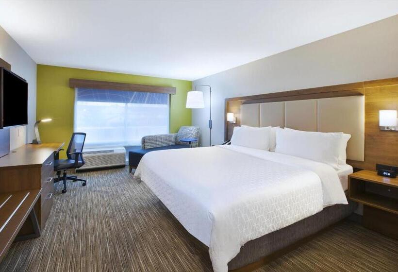 キングサイズベッドのスタンダードルーム, Holiday Inn Express & Suites Grand Rapids Airport North, An Ihg