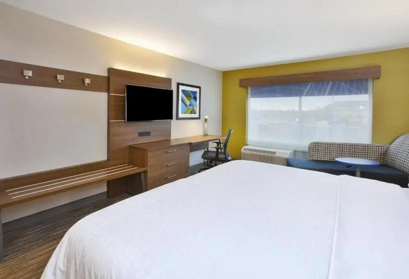 身障者適用キングサイズベッドルーム, Holiday Inn Express & Suites Grand Rapids Airport North, An Ihg