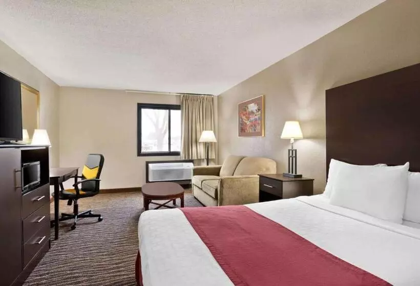 اتاق استاندارد با تخت بزرگ, Baymont By Wyndham Sioux Falls North,i 29,russell St, Airport