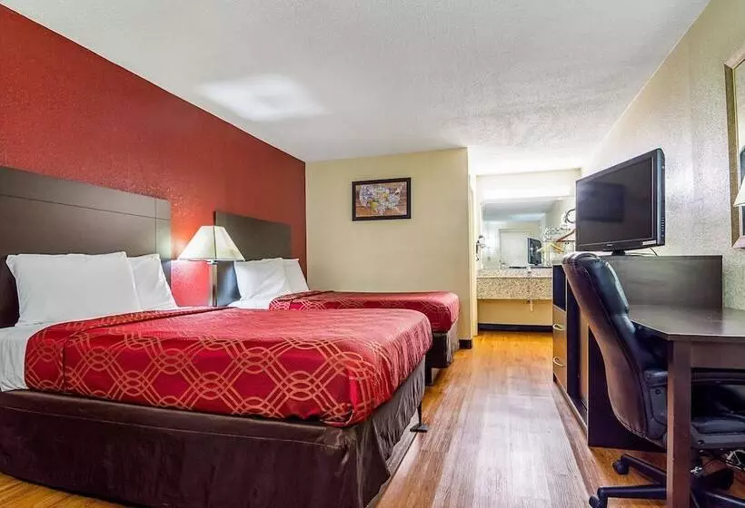 ２ダブルベッドのスタンダードルーム, Econo Lodge Research Triangle Park