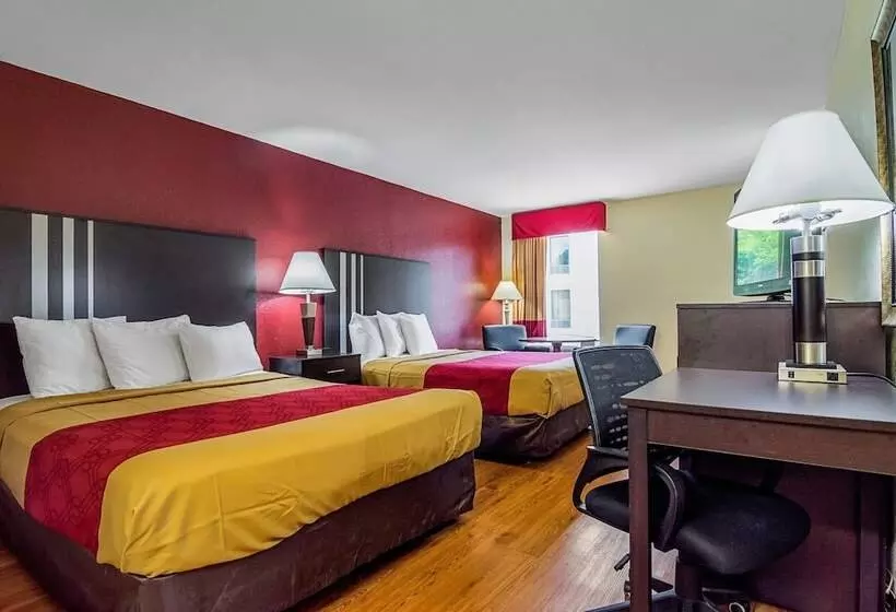 ２ダブルベッドのスタンダードルーム, Econo Lodge Research Triangle Park