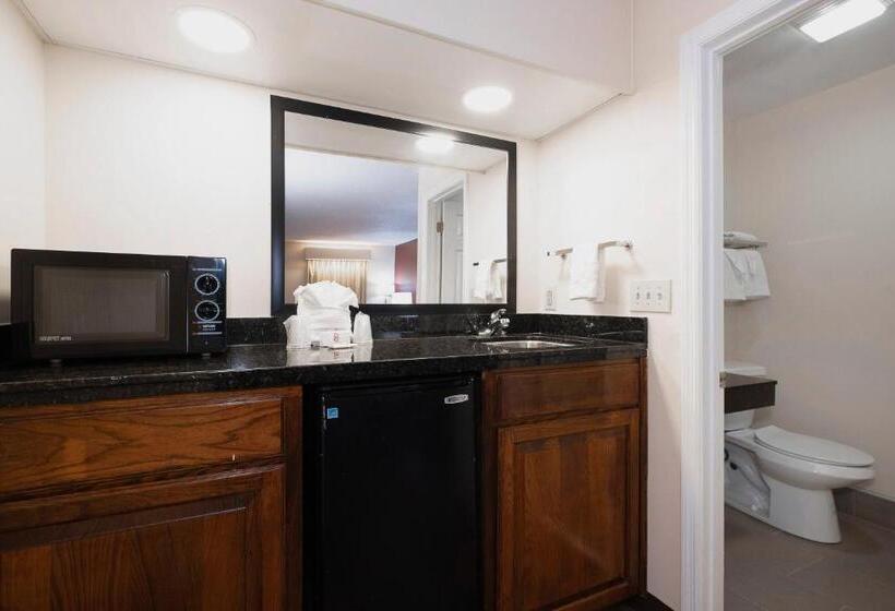 キングサイズベッドのスイートルーム, Red Roof Inn & Suites Calhoun