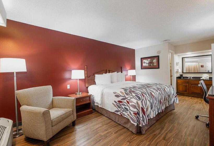 キングサイズベッドのスーペリアルーム, Red Roof Inn & Suites Calhoun