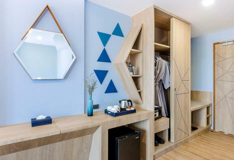 غرفة ديلوكس ثلاثية, Bluesotel Smart Krabi Aonang Beach   Adults Only   Sha Extra Plus