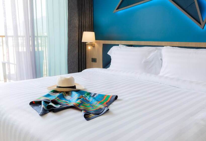 غرفة ديلوكس مطلة على حمام السباحة, Bluesotel Smart Krabi Aonang Beach   Adults Only   Sha Extra Plus