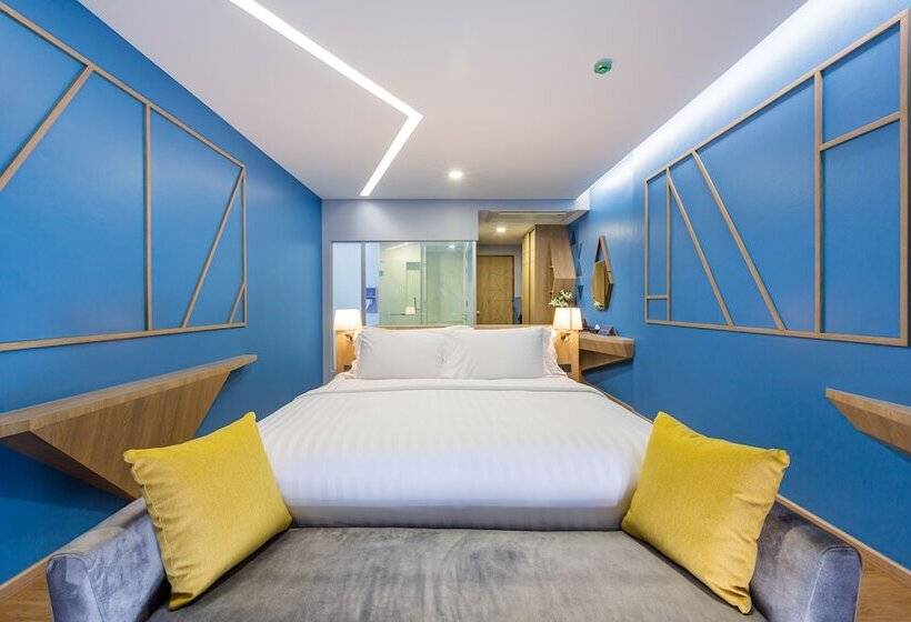 غرفة بريميوم مطلة على الحديقة, Bluesotel Smart Krabi Aonang Beach   Adults Only   Sha Extra Plus