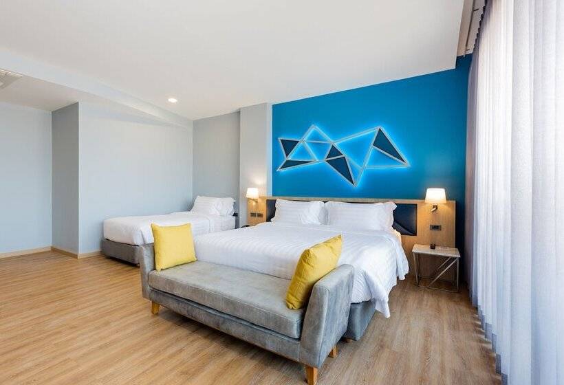 디럭스 트리플 룸, Bluesotel Smart Krabi Aonang Beach   Adults Only   Sha Extra Plus