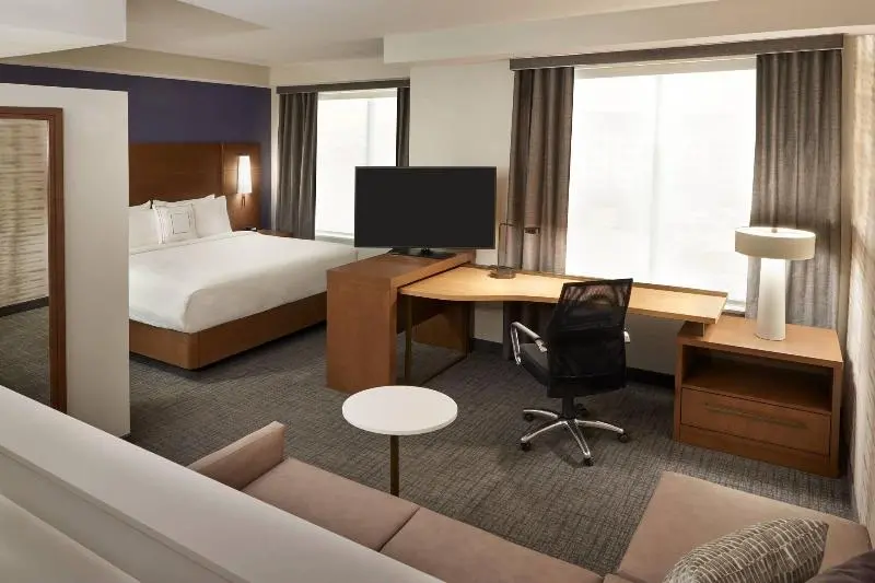 キングサイドベッドのスタンダードワンルーム, Residence Inn By Marriott Toronto Mississauga Southwest