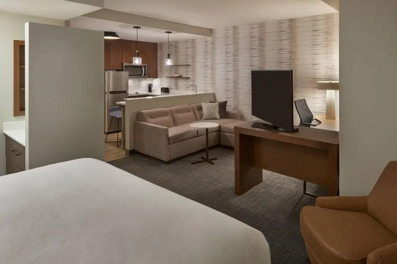 キングサイドベッドのスタンダードワンルーム, Residence Inn By Marriott Toronto Mississauga Southwest
