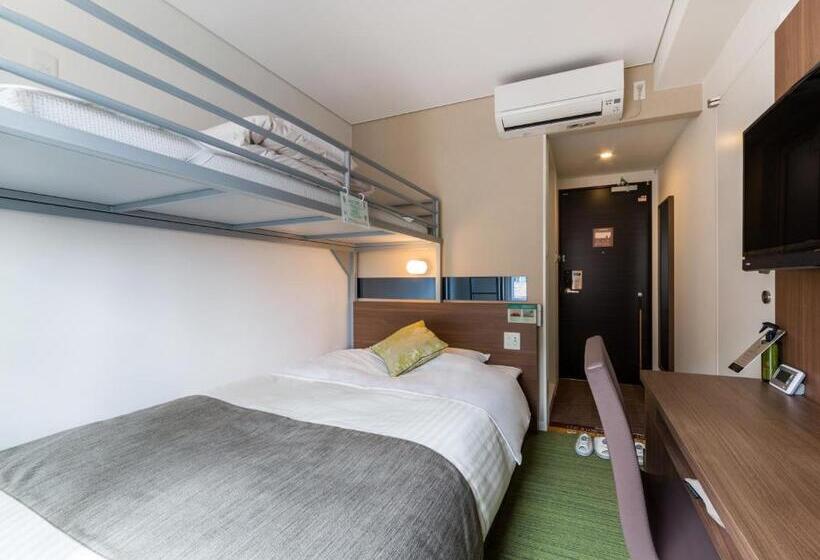 اتاق خانوادگی تودرتو, Super Hotel Premier Hakataeki