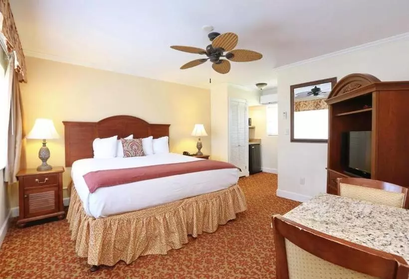 キングサイズベッドのスタンダードルーム, La Fiesta Ocean Inn & Suites