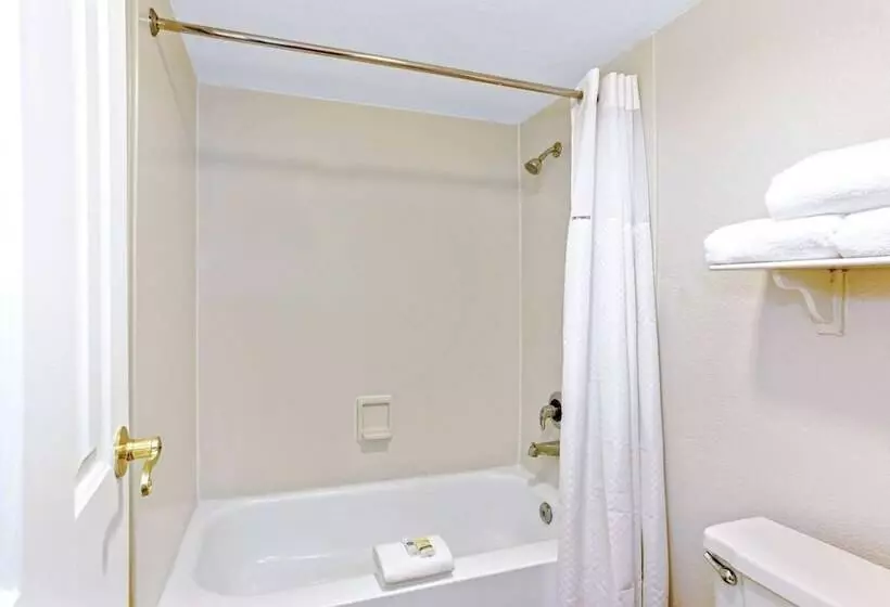 ２ダブルベッドのスタンダードルーム, La Quinta Inn By Wyndham Orlando Airport West