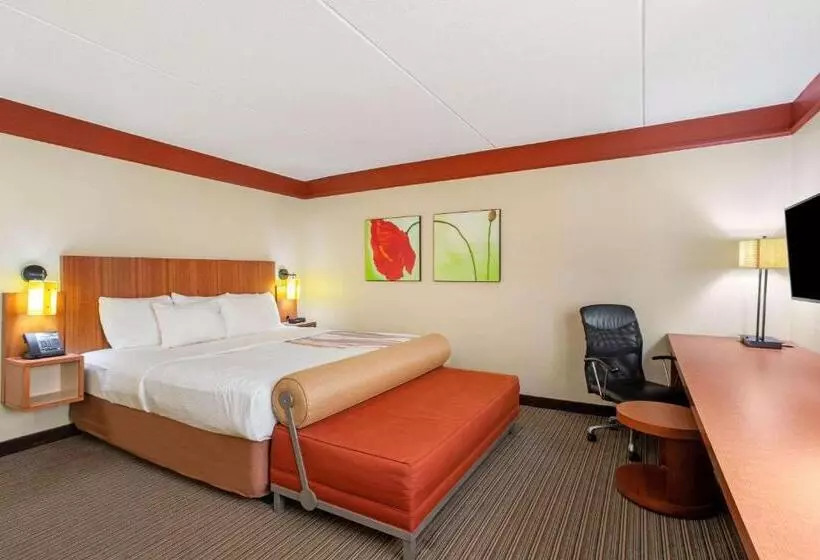 キングサイズベッドのデラックスルーム, La Quinta By Wyndham Raleigh Cary