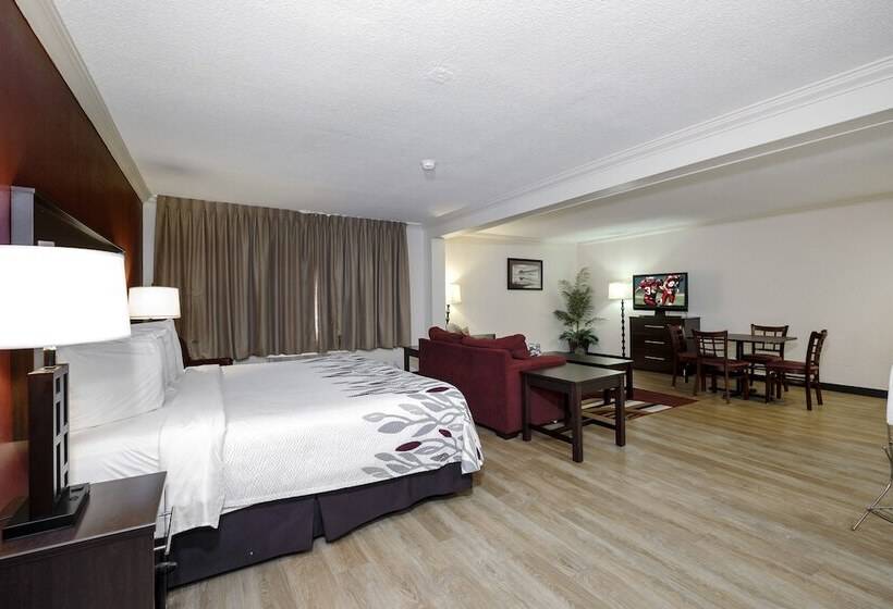 جناح مزود بجاكوزى, Red Roof Inn & Suites Jacksonville, Nc