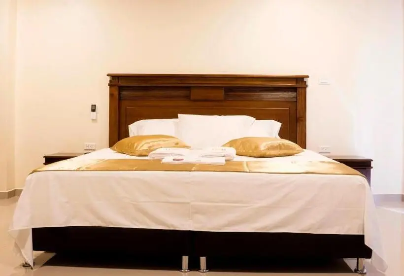 キングサイズベッドのデラックスルーム, Apartahotel Lion