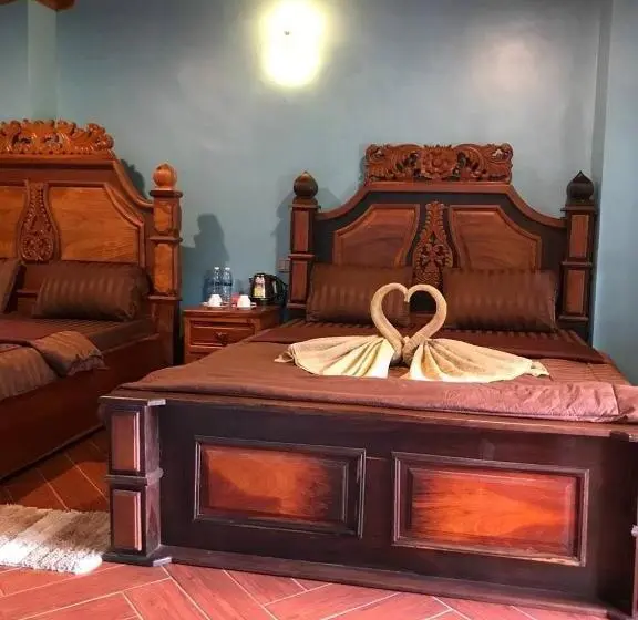 ２ダブルベッドのスタンダードルーム, Gibbon Lodge