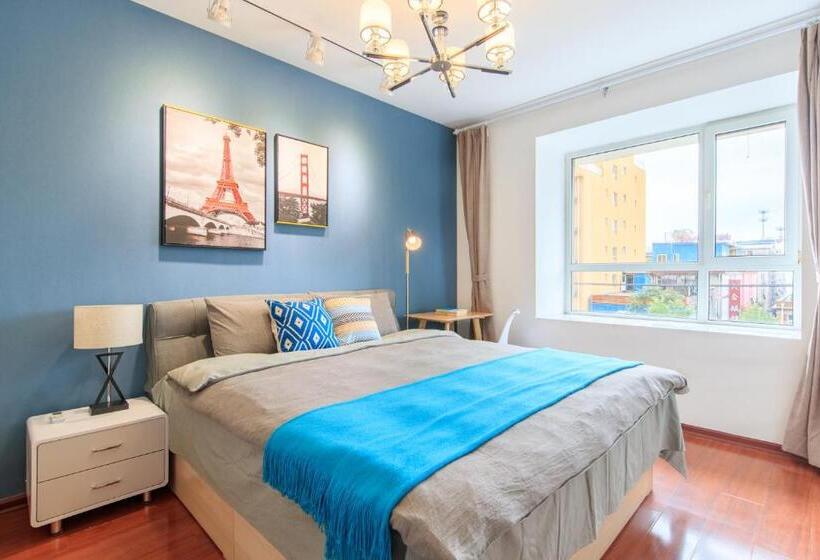 آپارتمان 1 خوابه, Baoding Jingxiu·beiguo Shopping Mall·