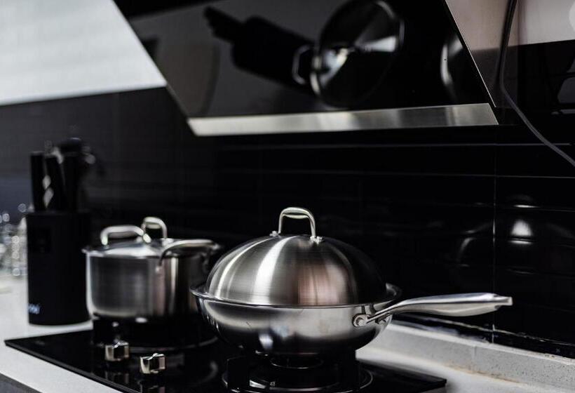 1 Sovrums Lägenhet, Old Town Of Luoyang‧lijingmen‧